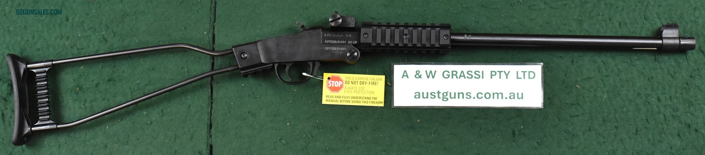 CHIAPPA  "LITTLE BADGER" .22 SURVIVAL RIFLE