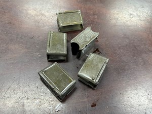 U.S. MILITARY
M1 GARAND
30-06
8 SHOT 
STRIPPER CLIPS
FIVE PACKS ONLY

EXC $30 PER PACK OF 5