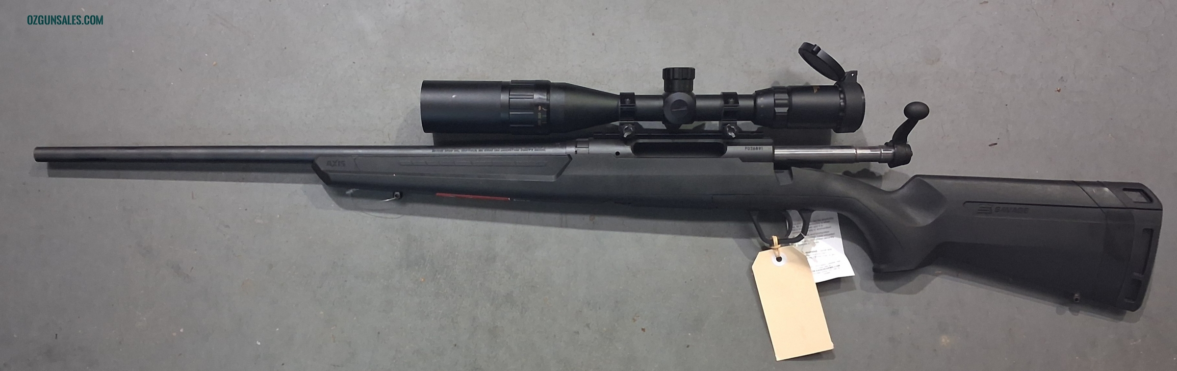 Savage Axis Left Handed - As New