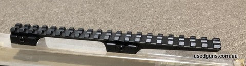 CA Picatinny rails to suit Sako 85 model rifles, in action XS and S-SM with 0 MOA. $200, never been used.