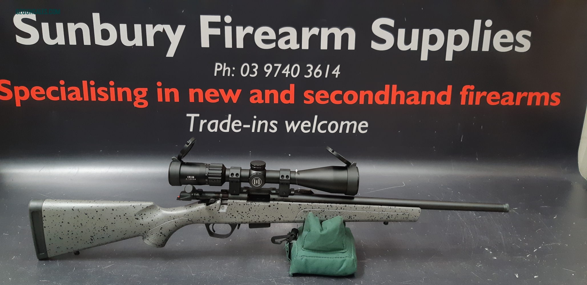 Bergara Rimfire BMR Steel 22LR 1:16 18in + Scope