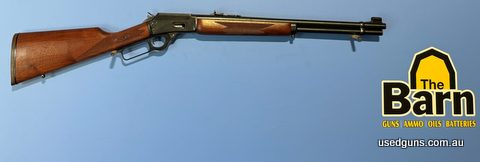 Marlin 1894 44 Magnum which is in good condition. Has some light surface rust on receiver. Nice timber stock + the bore is in very good condition. Comes with op