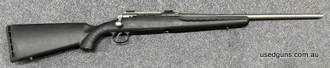 Savage Axis Stainless in 223. Excellent condition having hardly been used. Comes with a set of Weaver Bases. Detachable Magazine. $65 freight to your Dealer Aus