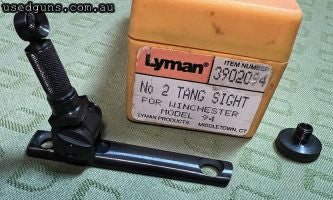 Half price. One only, reduced from $290 to clear. Lyman No 2 Tang Sight for Winchester 94. $15 post Australia Wide.