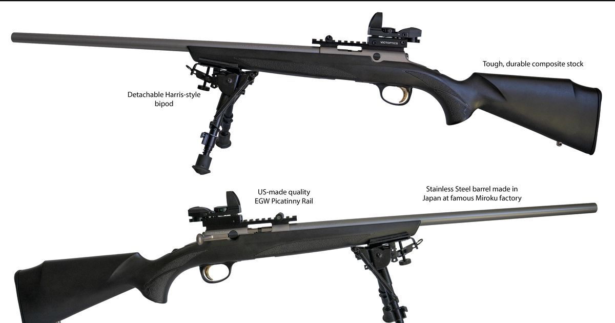 Browning .22LR T-Bolt Varmint Stainless Steel 10-round