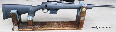 Very good to excellent, Weaver bases, Low round count, very accurate. Scope and mounts not included.