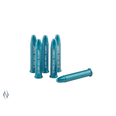 A-ZOOM 22WMR DUMMY ROUNDS 6PK