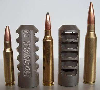 T3 Terminator Muzzle Brake - Thread: 5/8x24