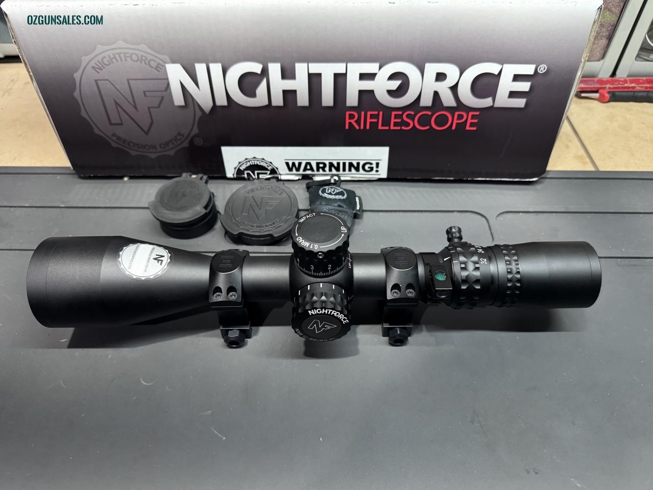 Nightforce NX8 4-32x50mm F1 - Mil-XT MRAD
