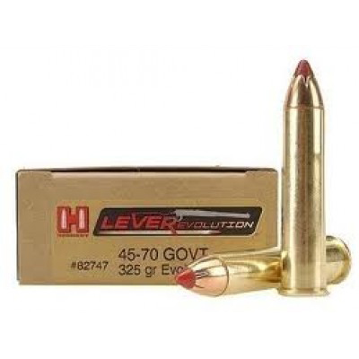 Hornady .45-70 Leverevolution 325gr 20pk