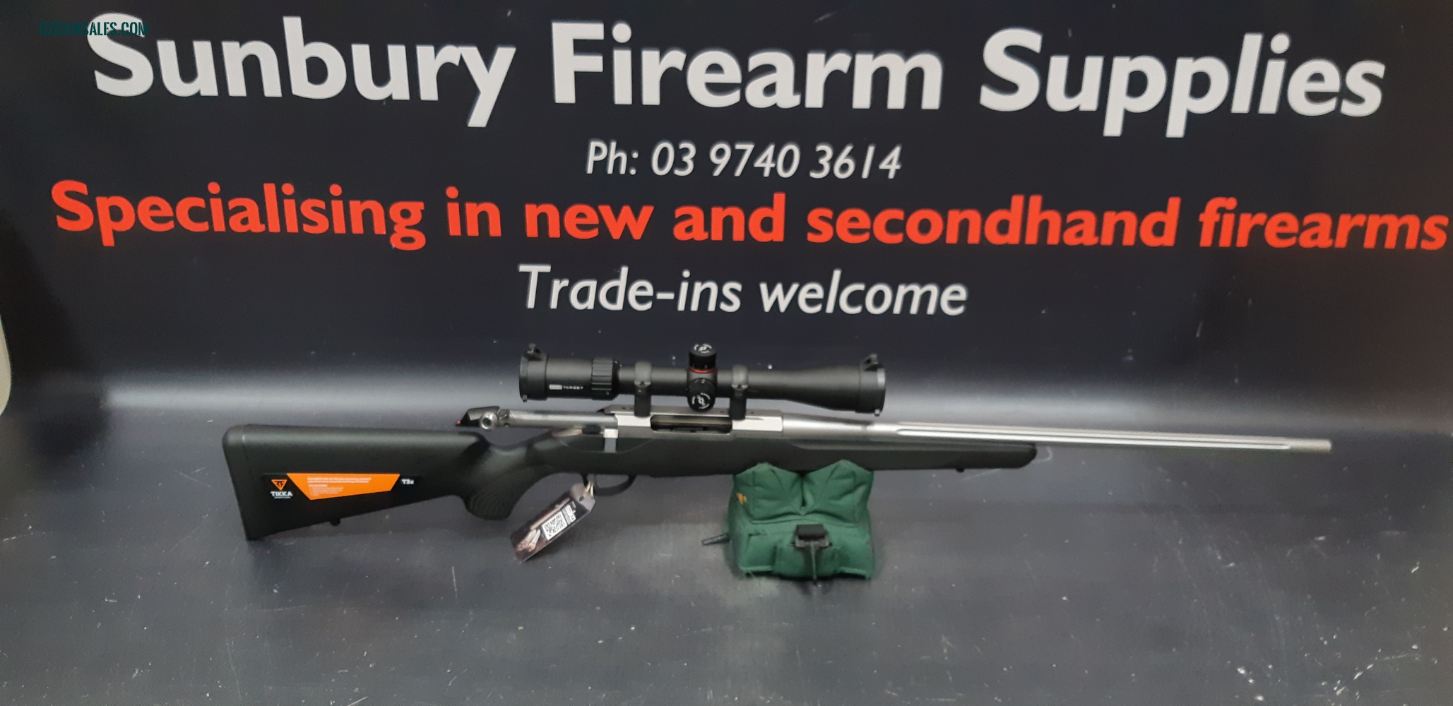 Tikka T3x Super Lite Stainless .223 Package A-421