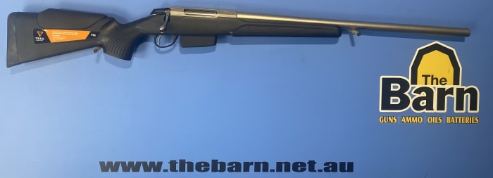 Tikka T3X Varmint Stainless 300 Win Mag in excellent condition. Has fired under 50 rounds and is missing sling studs.