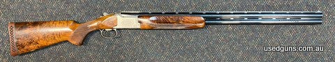 Excellent condition Miroku Mk 10 Grade 5 Trap 12G O/U. High gloss finish on the woodwork. Intricate engraving on the action. Ergonomic forend, points well. $65 