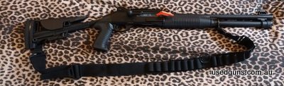 Sulun TAC-12 12G. Straight Pull 7 +1 shotgun. 18.5" barrel Great all rounder. Ive shot clays and pigs with her. Only shot 30 rds.. Downsizing safe. Additions in