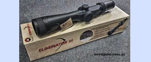 Insane further price reduction. Brand new and reduced from $2649 to clear. Burris Eliminator III 4-16x50 Laser Rangefinding scope. Push the button and a bright-