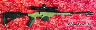Mossberg MVP LC in 223 1:7 twist barrel shoots 52gn match bullets into clover leafs & can shoot much heavier projectiles 2 x magazines (10 shot) adjustable/coll