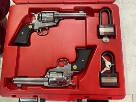 These revolvers are in excellent condition.