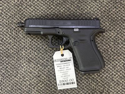 Consignment Used Glock 44 .22LR