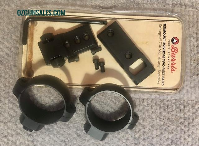Burris Trumount Remington Model 700 Mounts 30mm