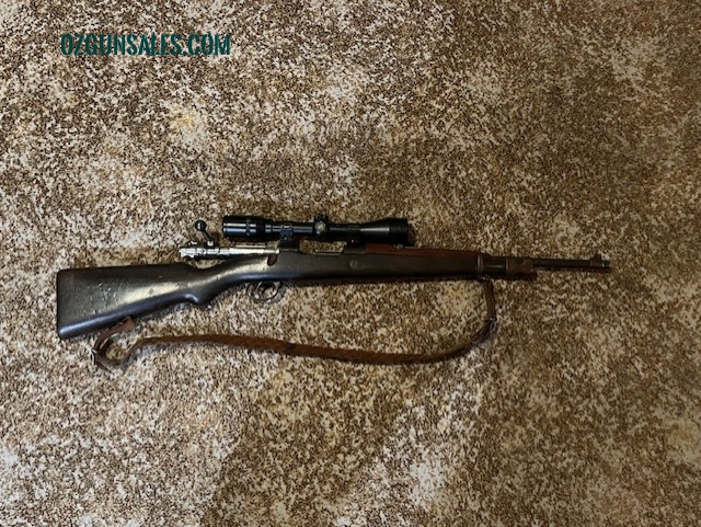 Mauser 3006 with 3 x 9 x 50 scope