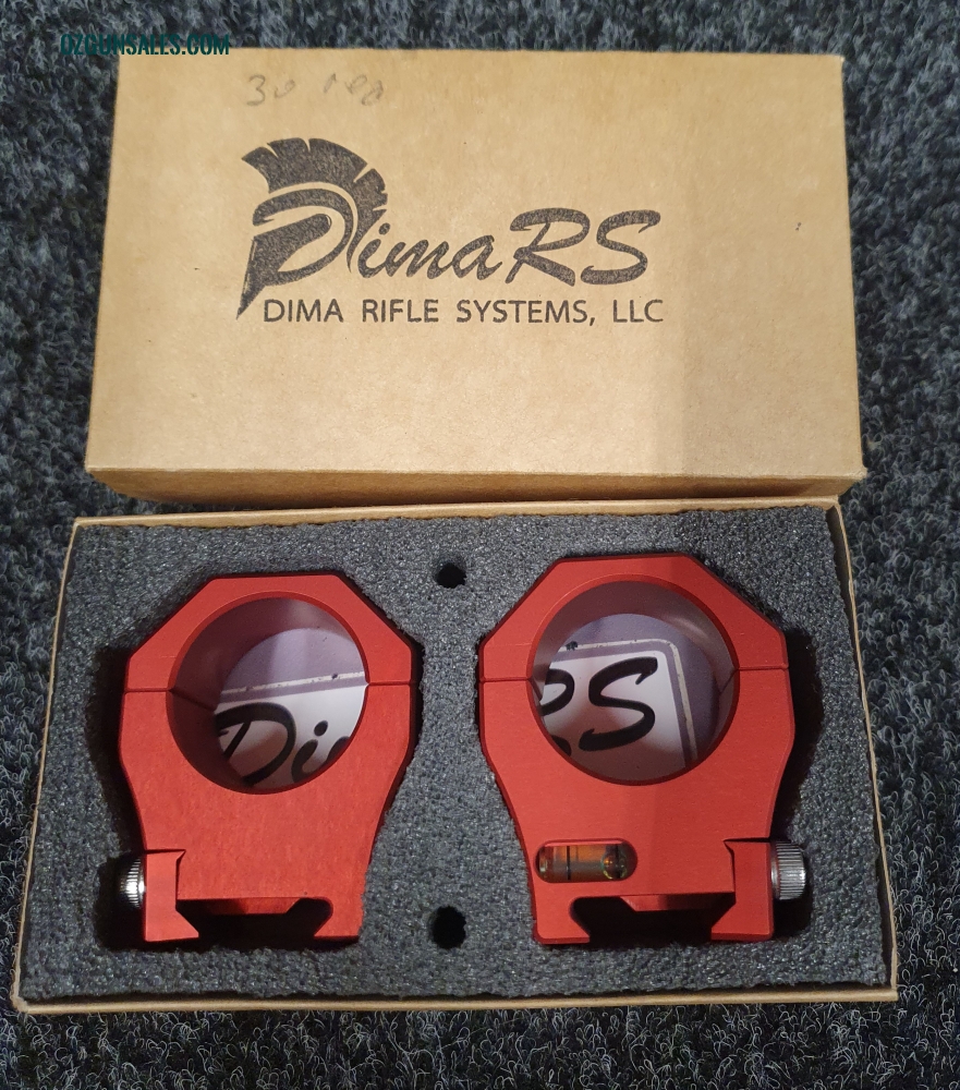 Dima Rifle Systems - 30mm Picatinny Scope rings
