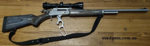 Marlin 30-30 XLR 24-inch stainless barrel. The gate has been smoothed off for easier loading. Comes with reloading dies. Never had an issue with the rifle and h
