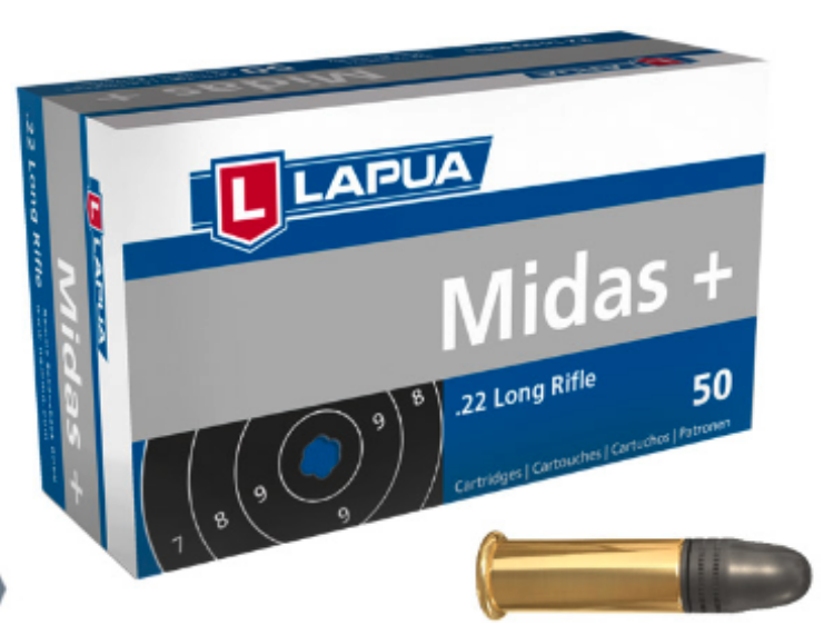 LAPUA 22LR 40GR MIDAS PLUS 1073FPS