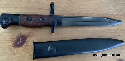Here we have the best condition Poole bayonet from 1946 I have ever seen. I have had a lot of these and never seen one this good. Only selling as I have bought 