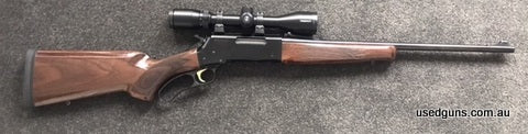 Lovely lever not being used as prefer more tactical style nowadays . Slight mark on outside of scope otherwise rifle is excellent . Trigger lightened by gunsmit