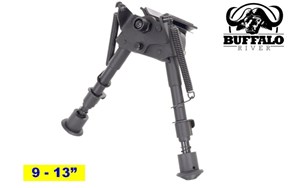 BUFFALO RIVER
BRBP913
9-13" 
SWIVEL DELUXE BIPOD
WITH NOTCHED LEGS

SPECIAL NEW $42.50