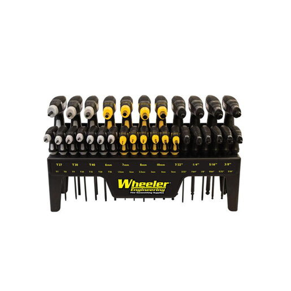 Gunsmithing SAE / Metric Hex & Torx P-Handle 30 Piece Set