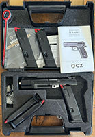 CZ75 SP01 Shadow .22lr conversion kit with x5 magazines.