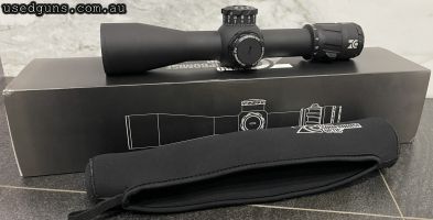 Like new Zero Compromise scope 4-20x50mm MPCT2 reticle in excellent condition no scratches or marks, comes with box and tenebraex covers. Located in Illawarra N