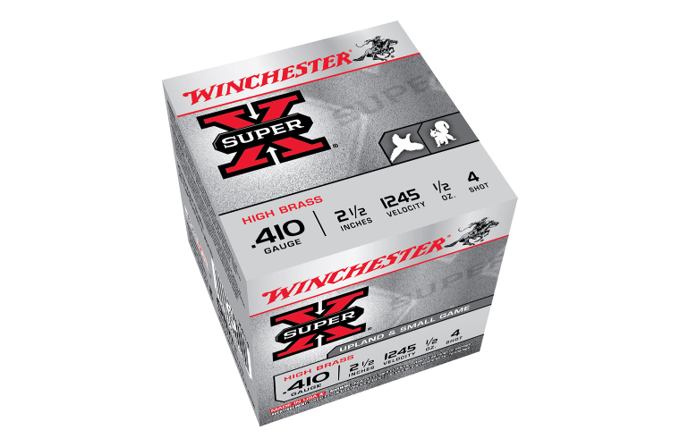 WINCHESTER 410G (NO. 4) 2-1/2 SUPER X HIGH BRASS