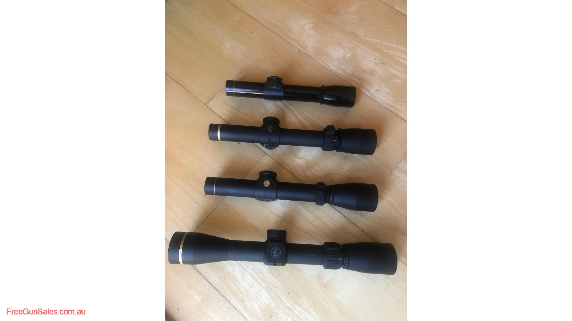 Leupold scopes North Shore