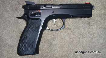 Selling near new CZ SP-01 with x 5 mags, case and paperwork. Its my spare IPSC production gun, I bought it off a guy who also used it as his spare IPSC its had 