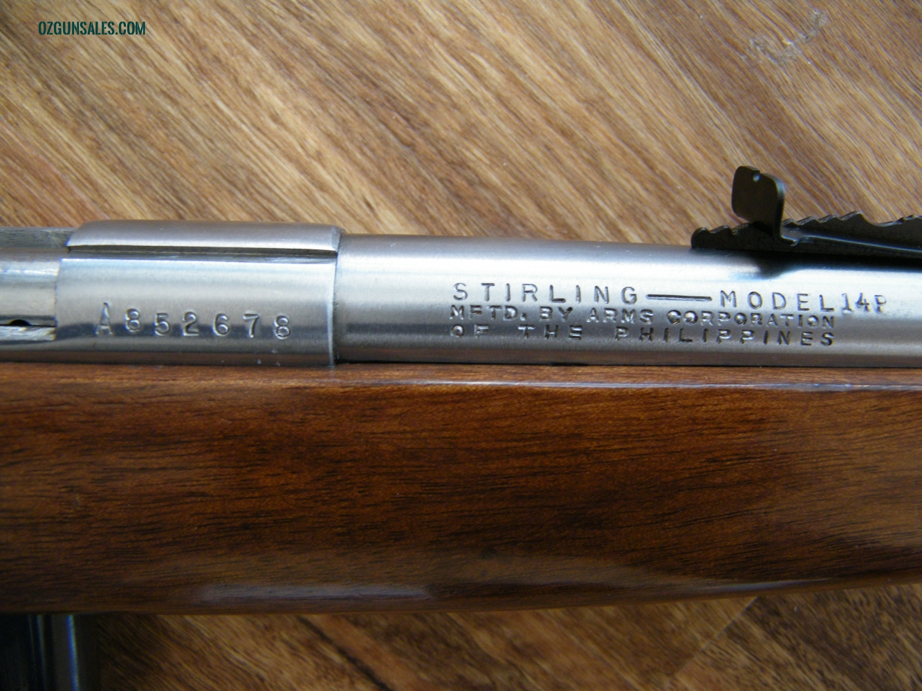 Stirling 22LR Bolt Mod 14P STAINLESS