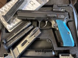 Shadow 2 with Delta Point Pro on a milled slide - includes 4 magazines