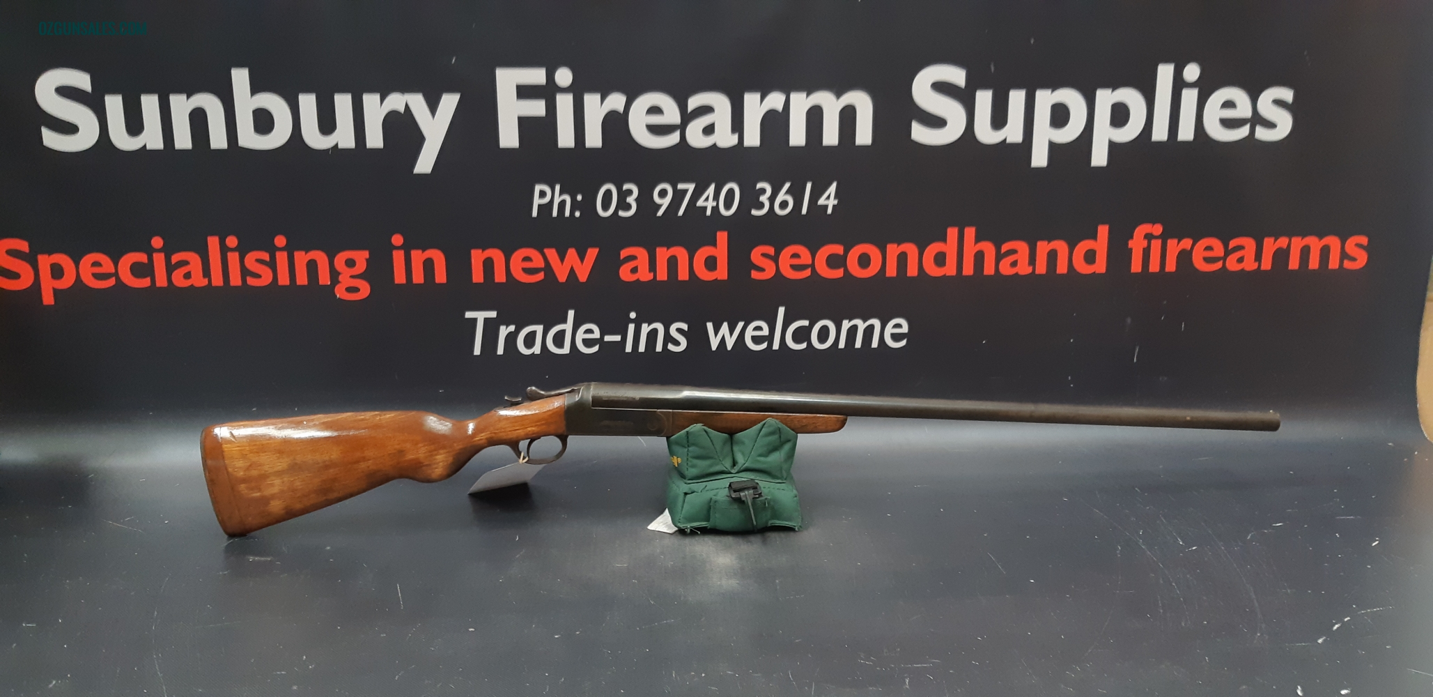 Webley & Scott Single 12G NO WARRANTY AR217