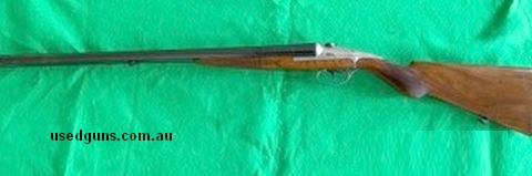 French Darne, High Grade Model R13, French walnut stock with nice figuring hand checkered with Prince of Wales grip, nitro barrels "epreuve triple" with sunken 