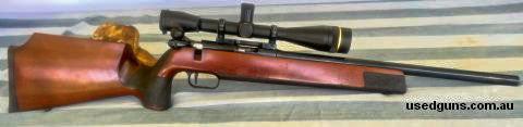 Anschutz MS 54 in excellent condition, silky smooth model 54 action with the amazing match trigger which has been set up by master gunsmith. Some minor marks on