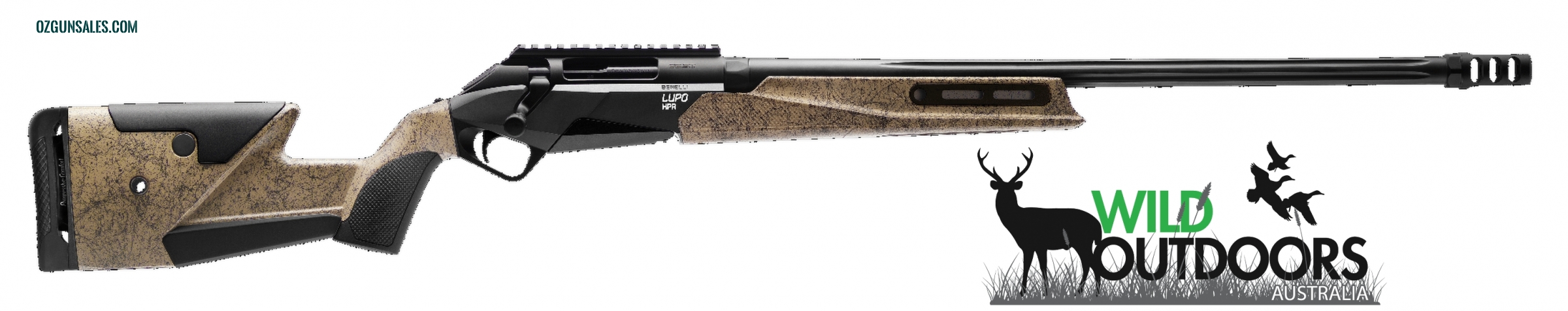 BENELLI - Lupo HPR Beige Synth BE.S.T 308Win 24&am;