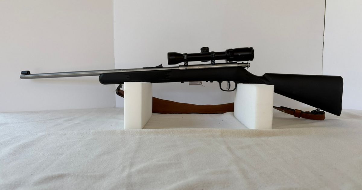 Savage 93 FVSS .22 WMR - Complete Package - Scoped, Slung, Ready