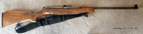 Plenty of power for pest slight loss of bluing off barrel shoots good comes with sling transfer and postage at buyers expense