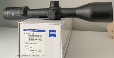 Zeiss Conquest V6 3-18x50 reticle 06 hunting turrets. Is in excellent condition, placed on rifle but hasn‚Äö√Ñ√¥t really been used after being sighted in. Save 