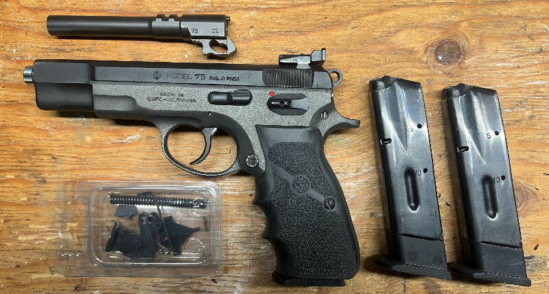 Custom CZ 75 (pre-b) built for IPSC but can‚Äôt shoot anymore due to injury.¬†