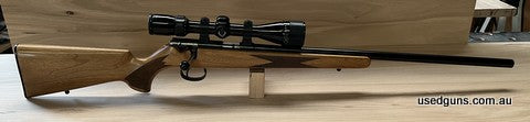Little use nice flat shooting accurate gun tally rings and comes with 950 rounds of ammunition