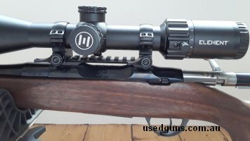 As new Schultz and Larsen package, fired 50 rounds, the best of everything on this unit, Rusan pic Mounts as well as original proprietary two piece medium rings
