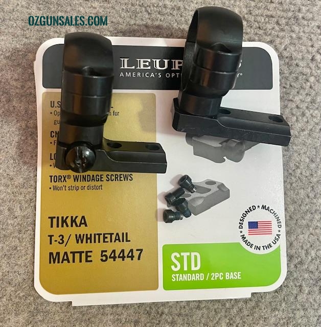 Leupold Tikka T3 Rifle 30mm Mounts