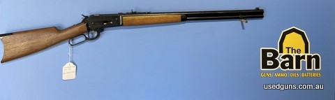 Miroku made Winchester 1886 45-70 in very good condition. 24 inch round barrel and has a few very minor handling marks. has done no work. No longer produced.